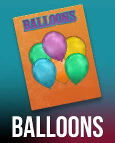 Hacksaw Balloons Skrapelodd