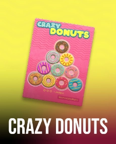 Hacksaw Crazy Donuts Skrapelodd