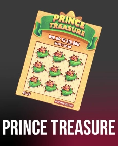 Hacksaw Prince Treasure Skrapelodd