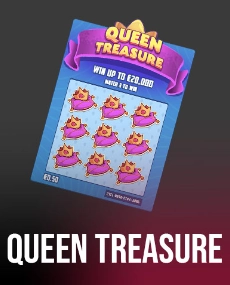 Hacksaw Queen Treasure Skrapelodd