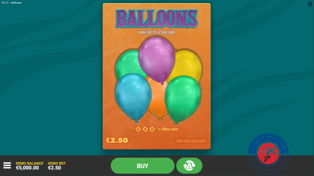 Baloons Hacksaw Gaming Raskecasinoer.com
