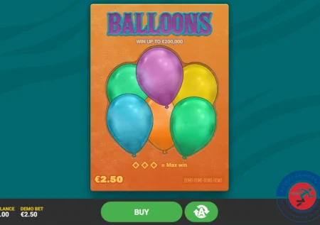 Balloons skrapelodd (€200,000.00)