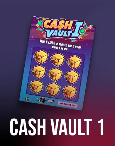 Cash Vault 1 Skrapelodd