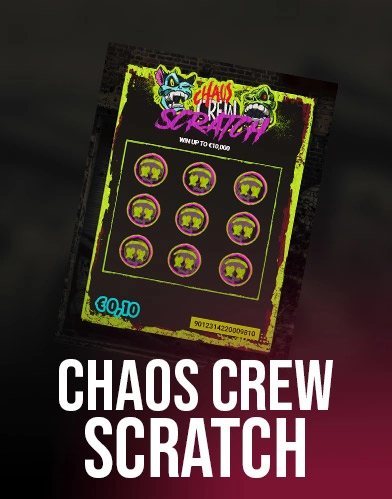 Chaos Crew Scratch Skrapelodd