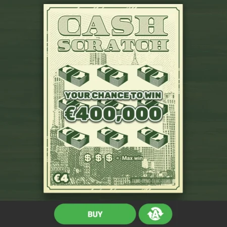 Cash Scratch skrapelodd (€400,000.00)