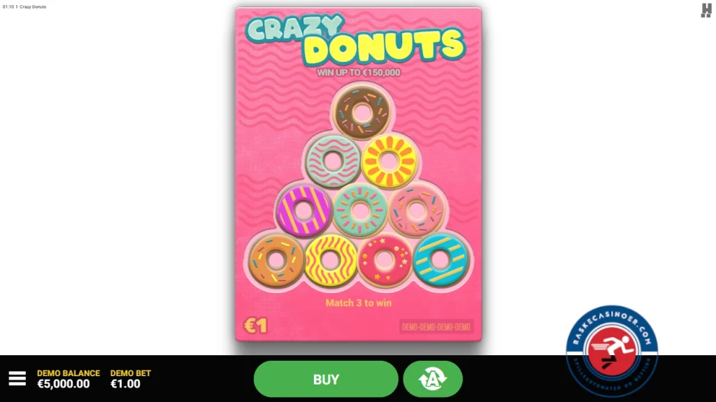 Crazy Donuts Hacksaw Gaming Raskecasinoer.com
