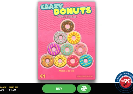 Crazy Donuts skrapelodd (€150,000.00)