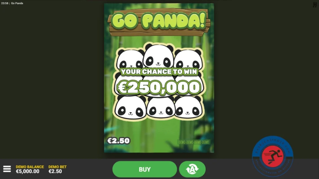 Go Panda Hacksaw Gaming Raskecasinoer.com