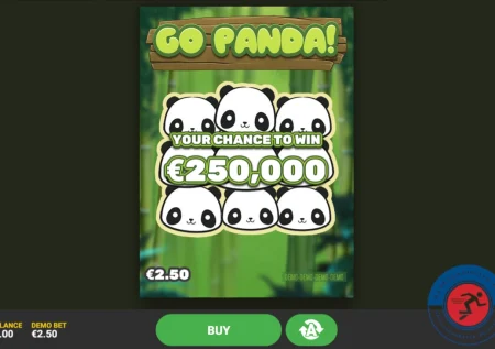 Go Panda! skrapelodd (€250,000.00)