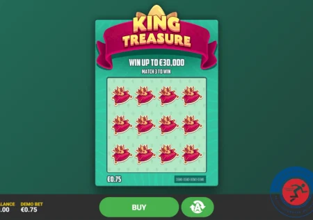 King Treasure skrapelodd (€30,000.00)