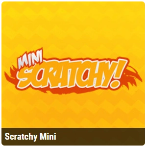 Scratchy Mini 300x300 Hacksaw Gaming Raskecasinoer.com