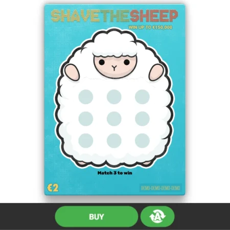 Shave the Sheep skrapelodd (€150,000.00)