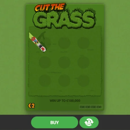 Cut the Grass skrapelodd (€100,000.00)