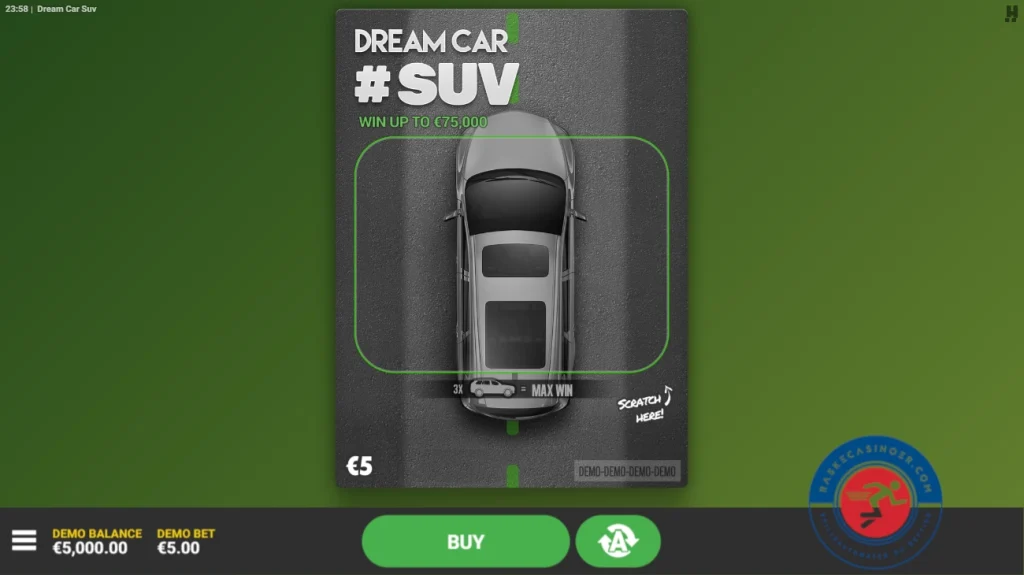 Dream Car SUV Hacksaw Gaming Raskecasinoer.com