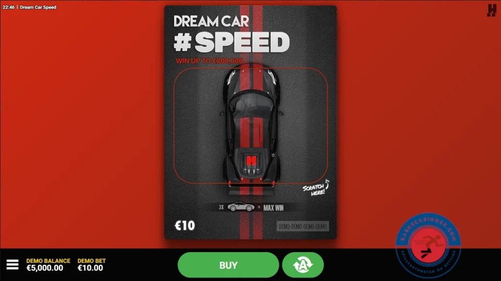 Dream Car Speed Hacksaw Gaming Raskecasinoer.com