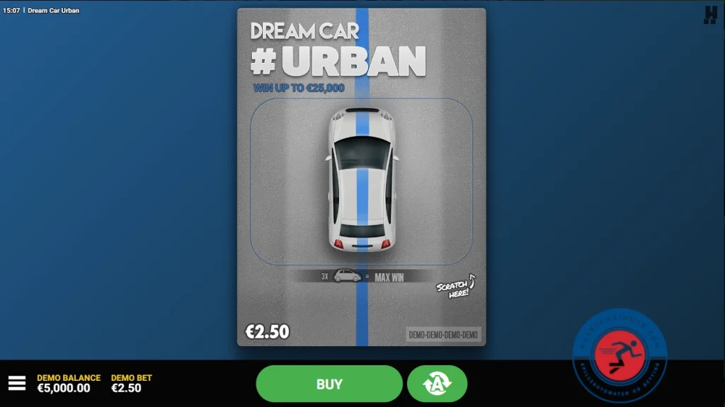 Dream Car URBAN Hacksaw Gaming Raskecasinoer.com