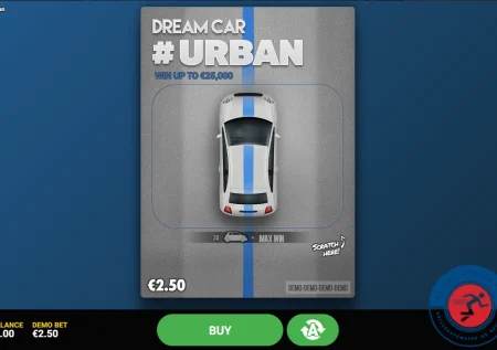 Dream Car URBAN skrapelodd (€25,000.00)