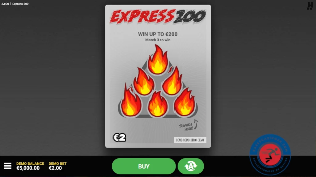 Express 200 Hacksaw Gaming Raskecasinoer.com