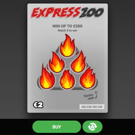 Express 200 skrapelodd (€200.00)