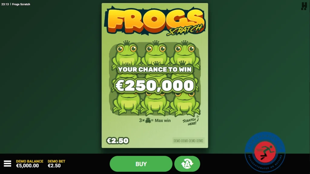 Frogs Scratch Hacksaw Gaming Raskecasinoer.com