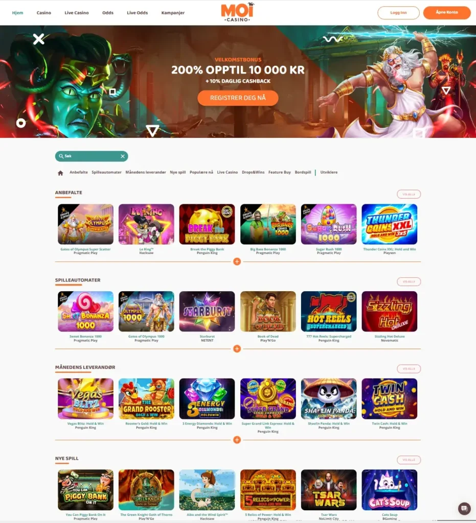 Moi Casino Indexside