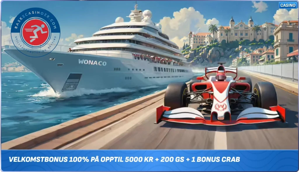 Wonaco Casino Velkomstbonus casino