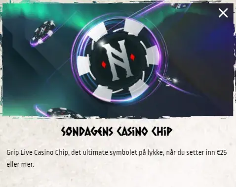 nords søndag casinochip