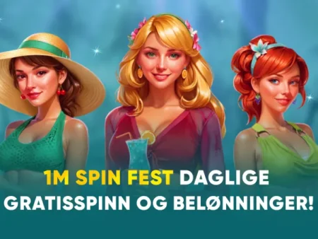 1M Spin Fest hos Kingmaker Casino i sommer!