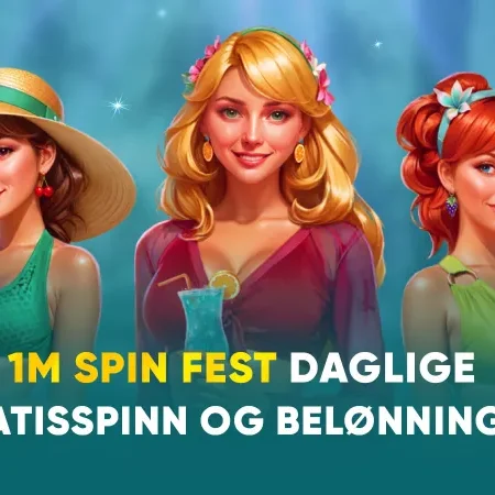 1M Spin Fest hos Kingmaker Casino i sommer!