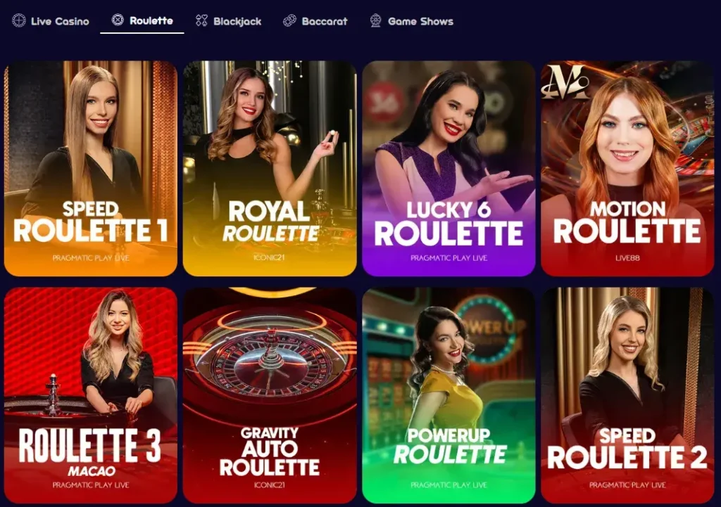 Spinsino Casino 12 Spinsino Casino Live casino Rulette