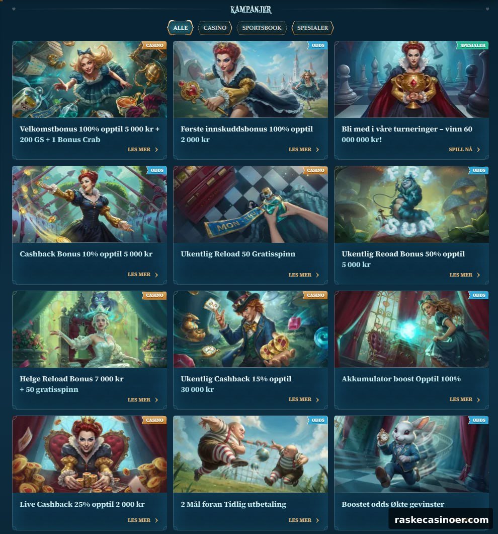 BetAlice Casino 4 BetAlice Kampanjer