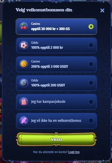 Casombie Casino 4 Casombie Casino velkomstbonuser 2026