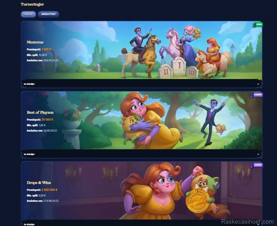 Casombie Casino 8 Casombie Casino turneringer